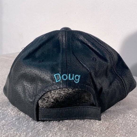 Vintage Black Leather Hartwell Oilfield Hat - Picture 3 of 9